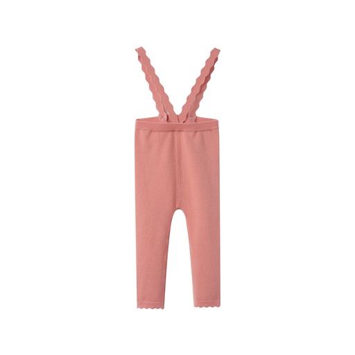 SUSPENDER LEGGING WITH SCALLOPED EDGING