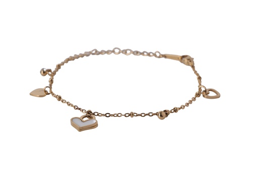 HEART CHARM BRACELET