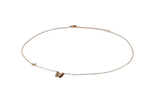 SINGLE BUTTERFLY NECKLACE