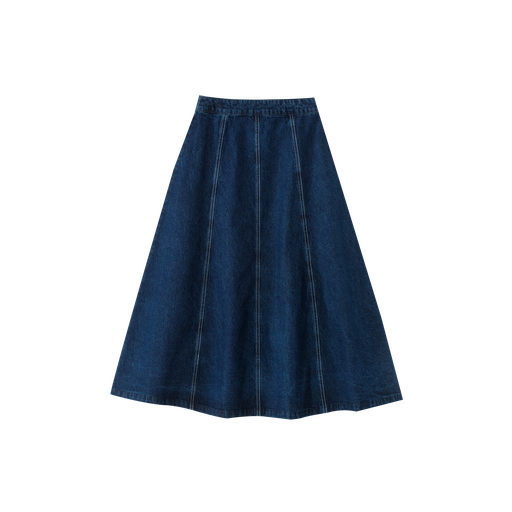 Paneled Midi Skirt
