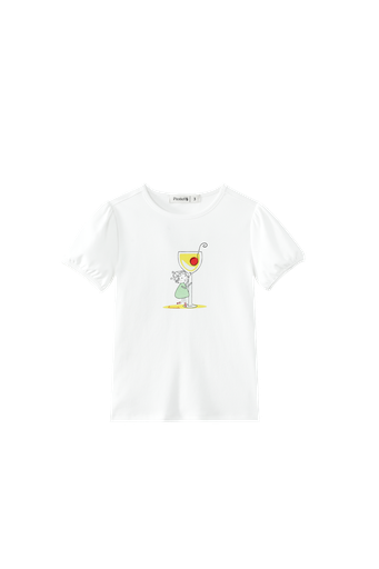 Little Girl Short Sleeve Lemonade Tee