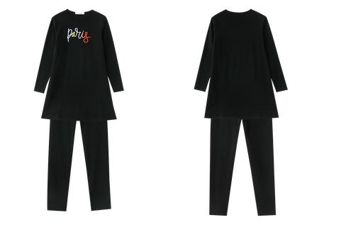 Scribbled Paris Nightshirt