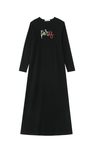 Scribbled Paris Nightgown