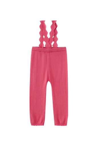 Scalloped Edge Suspender Legging