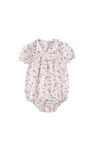 Floral Collared Romper