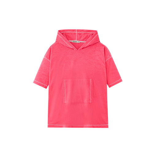 Hooded Ponch With Pocket