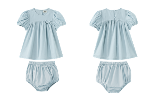 Puff Sleeve Bloomer Set