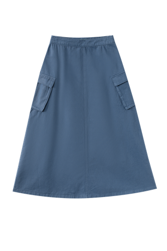 Midi Skirt With Pockets
